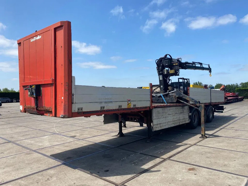 Lecitrailer MET HIAB R165 F3 - Open bak met boorden oplegger: afbeelding 1 Lecitrailer MET HIAB R165 F3 - Open bak met boorden oplegger: afbeelding 1