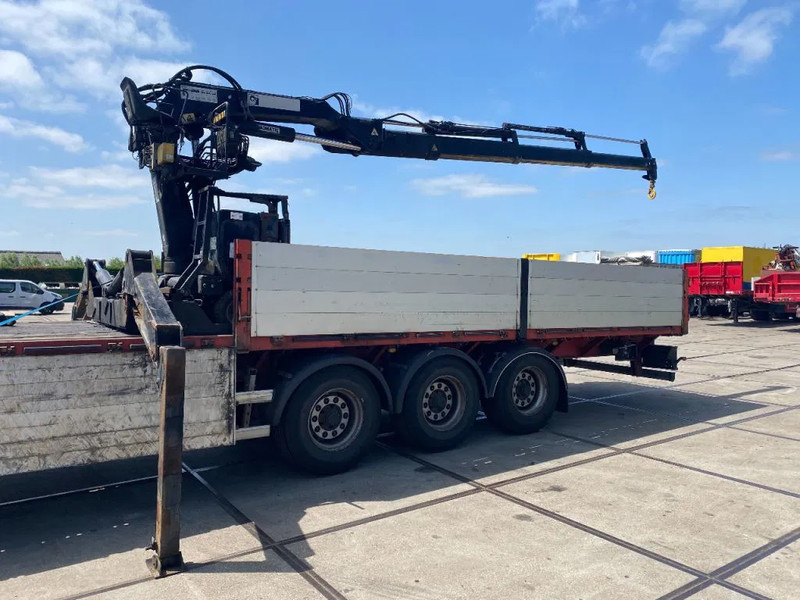 Open bak met boorden oplegger Lecitrailer MET HIAB R165 F3: afbeelding 6 Open bak met boorden oplegger Lecitrailer MET HIAB R165 F3: afbeelding 6
