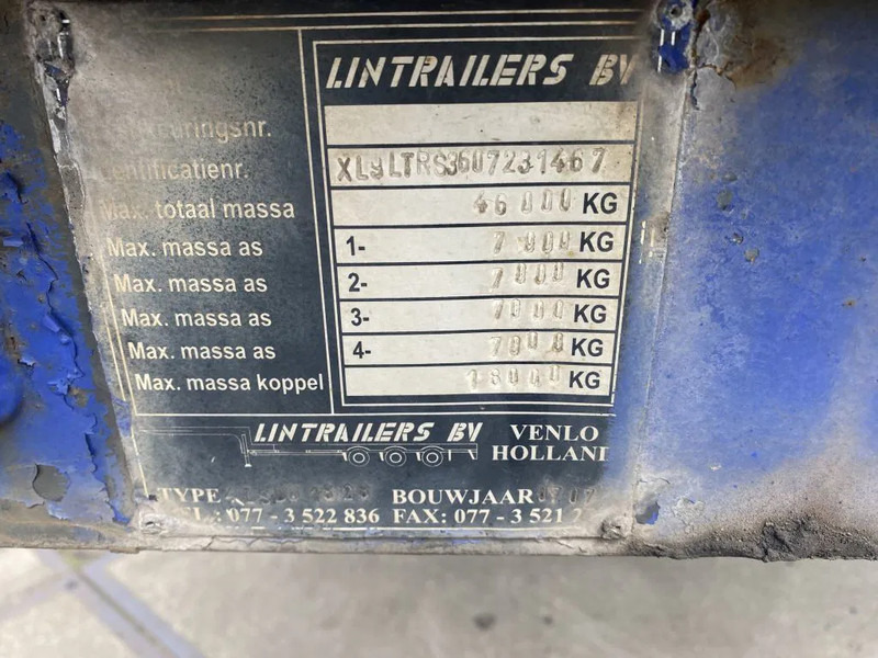 Dieplader oplegger Lintrailers 6,5 METERS EXTENDABLE: afbeelding 16