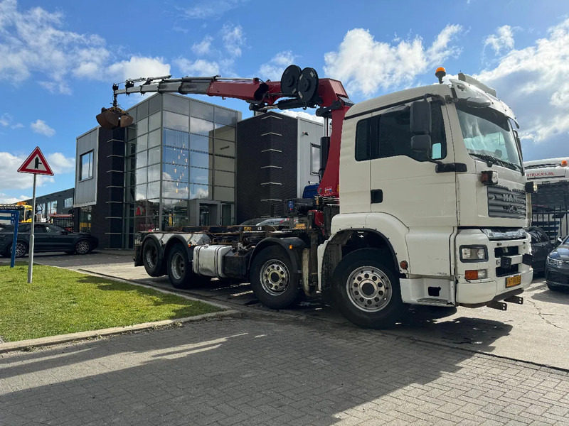 MAN TGA 35.440 8X2 - EURO 4 + HMF 2620K-RC 2018! + REMOTE + HYDRAUTO CABLE LIFT + LIFTING AXLE - Kabelsysteem truck, Kraanwagen: afbeelding 2 MAN TGA 35.440 8X2 - EURO 4 + HMF 2620K-RC 2018! + REMOTE + HYDRAUTO CABLE LIFT + LIFTING AXLE - Kabelsysteem truck, Kraanwagen: afbeelding 2