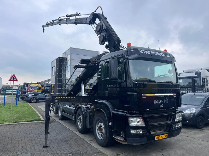 MAN TGS 35.440 8X2-4 + HIAB 220C-5 REMOTE + CABLE LIFT AUTOMATIC - Kabelsysteem truck, Kraanwagen: afbeelding 3 MAN TGS 35.440 8X2-4 + HIAB 220C-5 REMOTE + CABLE LIFT AUTOMATIC - Kabelsysteem truck, Kraanwagen: afbeelding 3