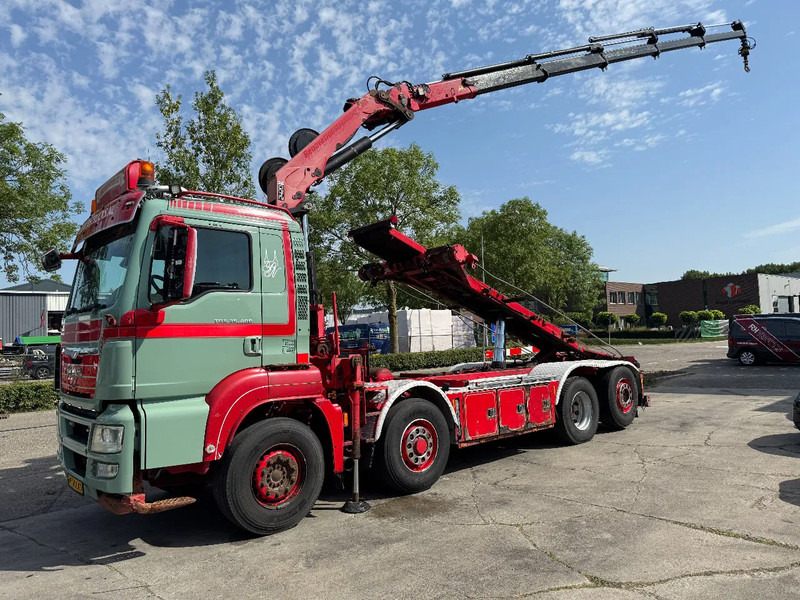 MAN TGS 35.480 8X4 HMF 2420 K5 + HMF ABLE + REMOTE CONTROL - Kabelsysteem truck, Kraanwagen: afbeelding 2 MAN TGS 35.480 8X4 HMF 2420 K5 + HMF ABLE + REMOTE CONTROL - Kabelsysteem truck, Kraanwagen: afbeelding 2
