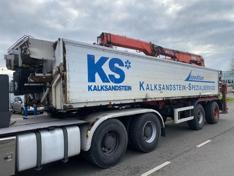 Orthaus 2 ASSIGE STEERING AXEL MKG HLK 330 VG CRANE - Open bak met boorden oplegger: afbeelding 3 Orthaus 2 ASSIGE STEERING AXEL MKG HLK 330 VG CRANE - Open bak met boorden oplegger: afbeelding 3