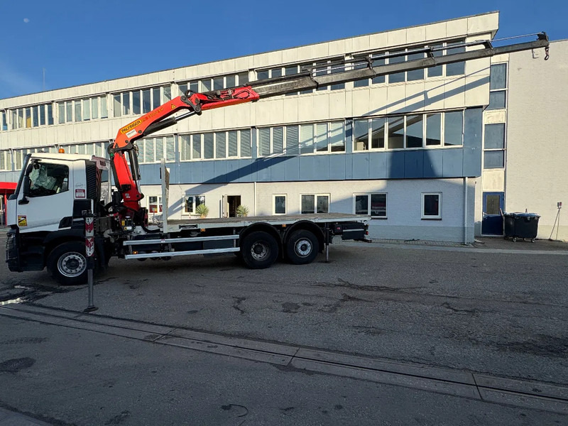 Renault C460 6X2 EURO 6 PALFINGER PK33002 + REMOTE CONTROL ENIGINE RUNNING - Vrachtwagen met open laadbak, Kraanwagen: afbeelding 3 Renault C460 6X2 EURO 6 PALFINGER PK33002 + REMOTE CONTROL ENIGINE RUNNING - Vrachtwagen met open laadbak, Kraanwagen: afbeelding 3