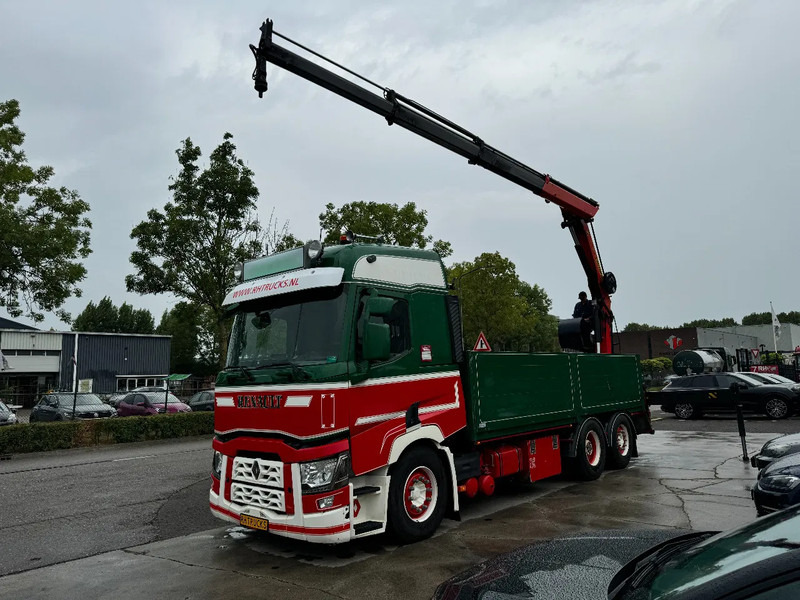 Renault T HIGH 520 6X2 EURO 6 + PALFINGER PK16002 ROTOR FUNCTION - Vrachtwagen met open laadbak, Kraanwagen: afbeelding 3 Renault T HIGH 520 6X2 EURO 6 + PALFINGER PK16002 ROTOR FUNCTION - Vrachtwagen met open laadbak, Kraanwagen: afbeelding 3