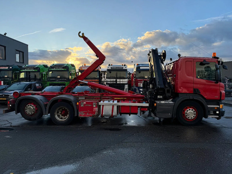Kraanwagen Scania P320 6X2 - EURO 6 + HIAB XS 144 HIPRO + REMOTE + HIAB HOOK + RETARDER: afbeelding 13