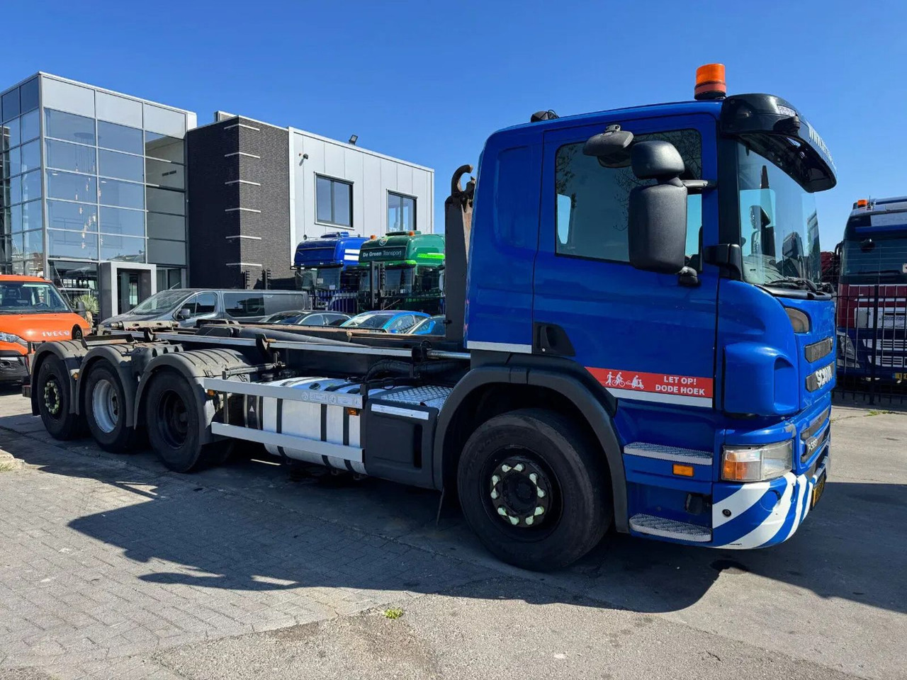 Scania P360 8X4 - EURO 5 + VDL 25T HOOK + TÜV 08-2025 - Haakarmsysteem vrachtwagen: afbeelding 3 Scania P360 8X4 - EURO 5 + VDL 25T HOOK + TÜV 08-2025 - Haakarmsysteem vrachtwagen: afbeelding 3