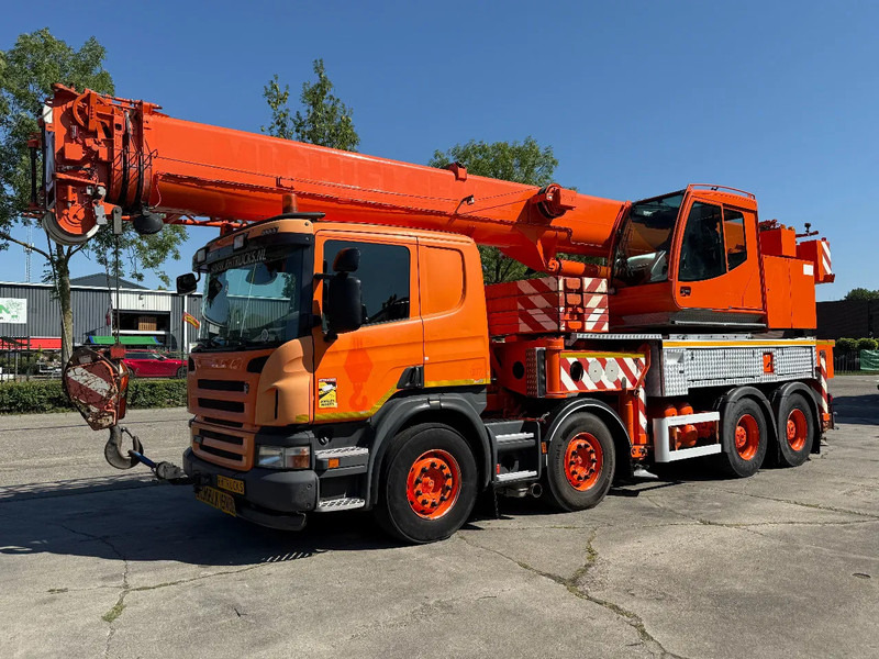 Scania P380 8X4 + FAUN HK40 + FLYJIB + BALLASTBL. 6,9 TON - 4.305 HOURS - Kraanwagen: afbeelding 3 Scania P380 8X4 + FAUN HK40 + FLYJIB + BALLASTBL. 6,9 TON - 4.305 HOURS - Kraanwagen: afbeelding 3