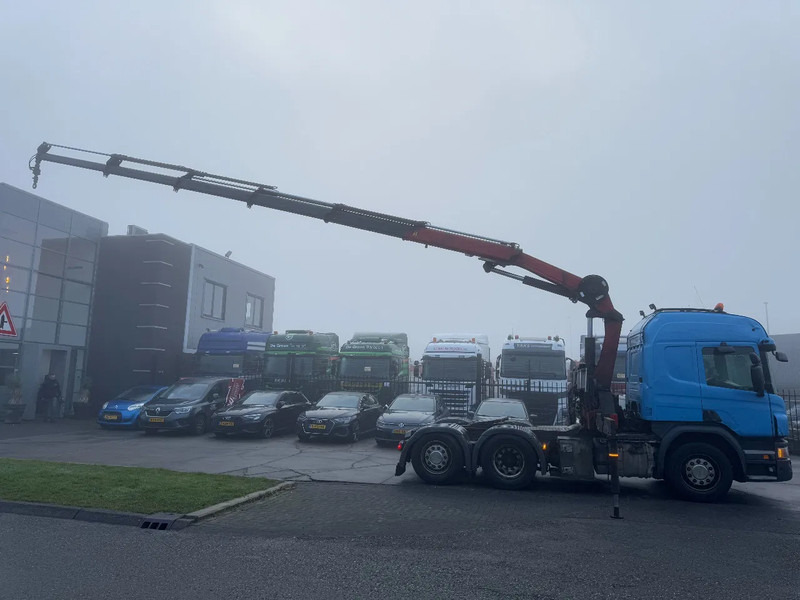 Scania P450 6X2 - EURO 6 + HMF 2620-K5 + REMOTE + LIFT AXLE - Kraanwagen: afbeelding 3 Scania P450 6X2 - EURO 6 + HMF 2620-K5 + REMOTE + LIFT AXLE - Kraanwagen: afbeelding 3