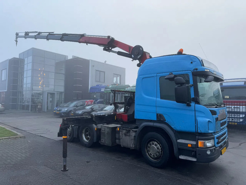 Scania P450 6X2 - EURO 6 + HMF 2620-K5 + REMOTE + LIFT AXLE - Kraanwagen: afbeelding 2 Scania P450 6X2 - EURO 6 + HMF 2620-K5 + REMOTE + LIFT AXLE - Kraanwagen: afbeelding 2