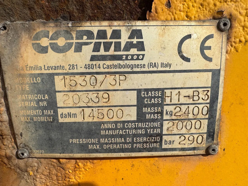 Kraanwagen Scania P94-310 4X2 EURO 2 COPMA 1530 FULL STEEL: afbeelding 7