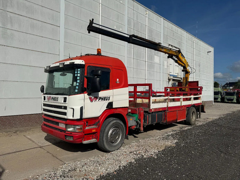 Scania P94-310 4X2 EURO 2 COPMA 1530 FULL STEEL - Kraanwagen: afbeelding 2 Scania P94-310 4X2 EURO 2 COPMA 1530 FULL STEEL - Kraanwagen: afbeelding 2