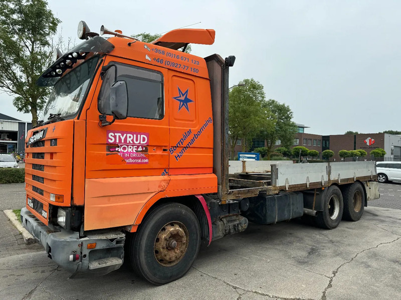 Scania R143-500 V8 6X4 + MANUAL GEARBOX - Vrachtwagen met open laadbak: afbeelding 1 Scania R143-500 V8 6X4 + MANUAL GEARBOX - Vrachtwagen met open laadbak: afbeelding 1