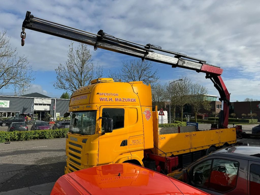 Scania R500 V8 6X2 EURO 5 + HIAB 377EP-4XS + REMOTE CON - Vrachtwagen met open laadbak, Kraanwagen: afbeelding 3 Scania R500 V8 6X2 EURO 5 + HIAB 377EP-4XS + REMOTE CON - Vrachtwagen met open laadbak, Kraanwagen: afbeelding 3