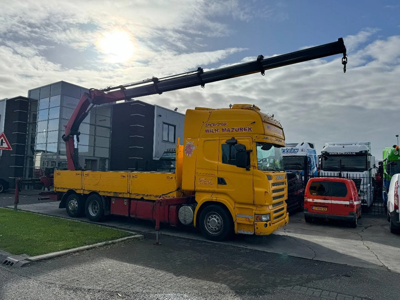 Scania R500 V8 6X2 EURO 5 + HIAB 377EP-4XS + REMOTE CONTROL + RETARDER - Kraanwagen: afbeelding 1 Scania R500 V8 6X2 EURO 5 + HIAB 377EP-4XS + REMOTE CONTROL + RETARDER - Kraanwagen: afbeelding 1