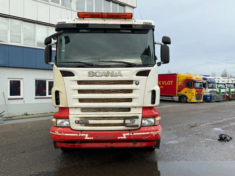 Scania R500 V8 8X4 + HIAB 220-5 + REMOTE + CABLELIFT - FULL STEEL SUSP. MANUAL GEAR. BIG AXLES - Kabelsysteem truck, Kraanwagen: afbeelding 5 Scania R500 V8 8X4 + HIAB 220-5 + REMOTE + CABLELIFT - FULL STEEL SUSP. MANUAL GEAR. BIG AXLES - Kabelsysteem truck, Kraanwagen: afbeelding 5