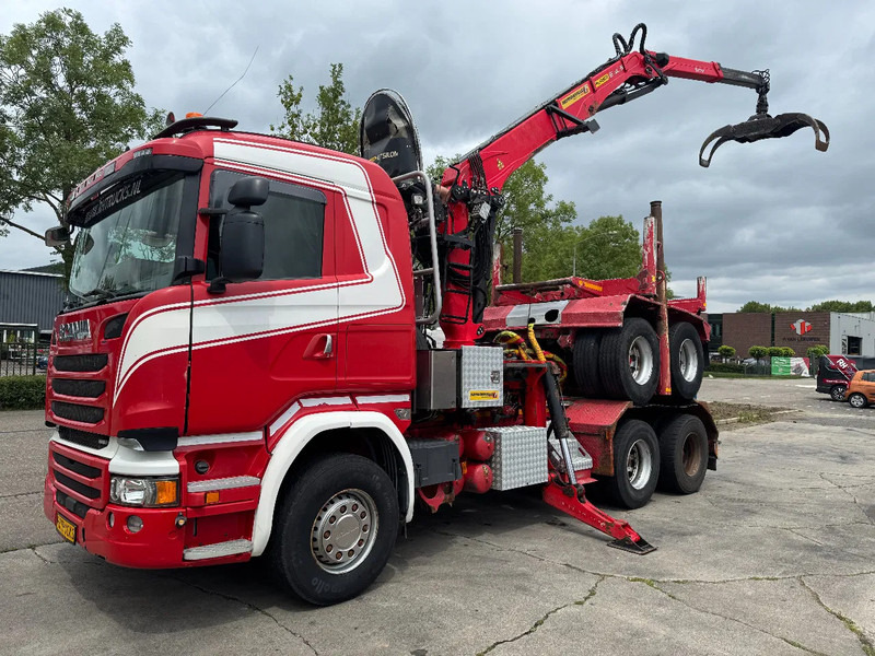 Scania R580 6X4 EPSILON S270L88 2 AXLE HANGER - Houttransport: afbeelding 4 Scania R580 6X4 EPSILON S270L88 2 AXLE HANGER - Houttransport: afbeelding 4