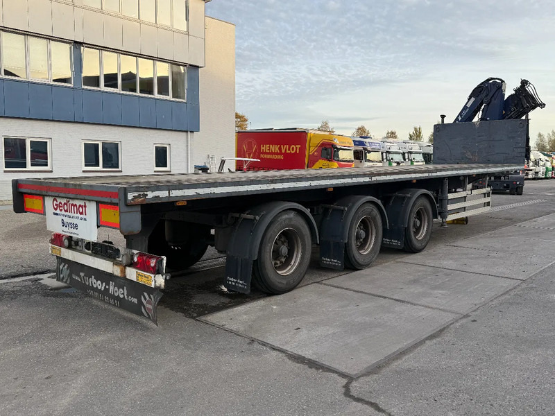 TURBO'S HOET 3 AXLE + AMCO-VEBA V929 6S CRANE + REMOTE - Open bak met boorden oplegger: afbeelding 3 TURBO'S HOET 3 AXLE + AMCO-VEBA V929 6S CRANE + REMOTE - Open bak met boorden oplegger: afbeelding 3