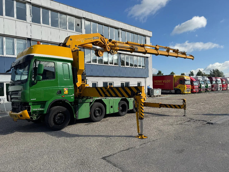 DAF CF 85.410 8X2 EURO 5 PALFINGER PK100002 + REMOTE CONTROL TÜV TILL 01-2026 - Trekker: afbeelding 2 DAF CF 85.410 8X2 EURO 5 PALFINGER PK100002 + REMOTE CONTROL TÜV TILL 01-2026 - Trekker: afbeelding 2