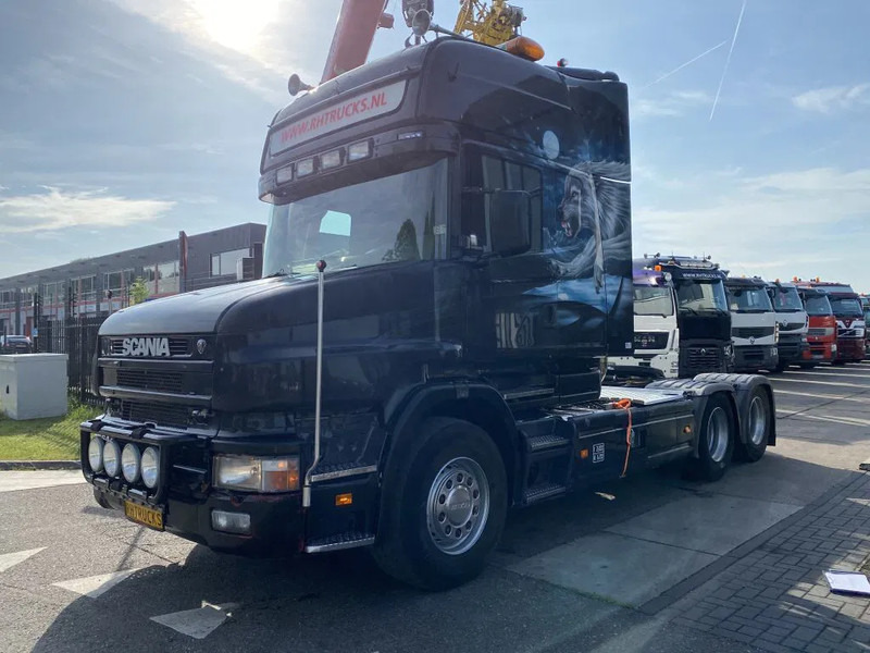 Scania T164-580 V8 6X2 + RETARDER + KIEPHYDRAULIEK - EURO 3 - MANUAL GEAR - Trekker: afbeelding 4 Scania T164-580 V8 6X2 + RETARDER + KIEPHYDRAULIEK - EURO 3 - MANUAL GEAR - Trekker: afbeelding 4