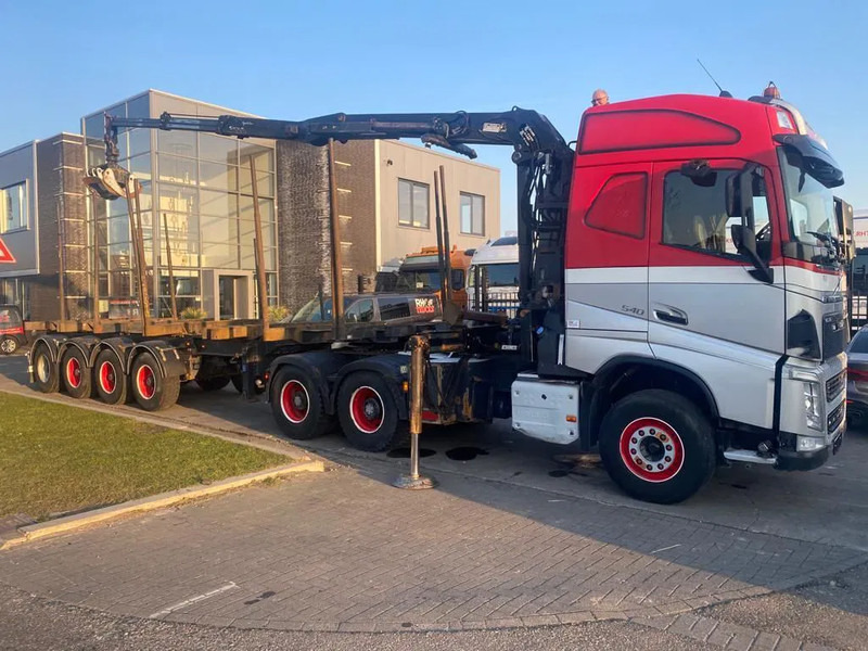 Volvo FH 540 6X4 EURO 6 + EPSILON S260Z96 + TRAILER 4 AXLE DOLL - Trekker: afbeelding 1 Volvo FH 540 6X4 EURO 6 + EPSILON S260Z96 + TRAILER 4 AXLE DOLL - Trekker: afbeelding 1