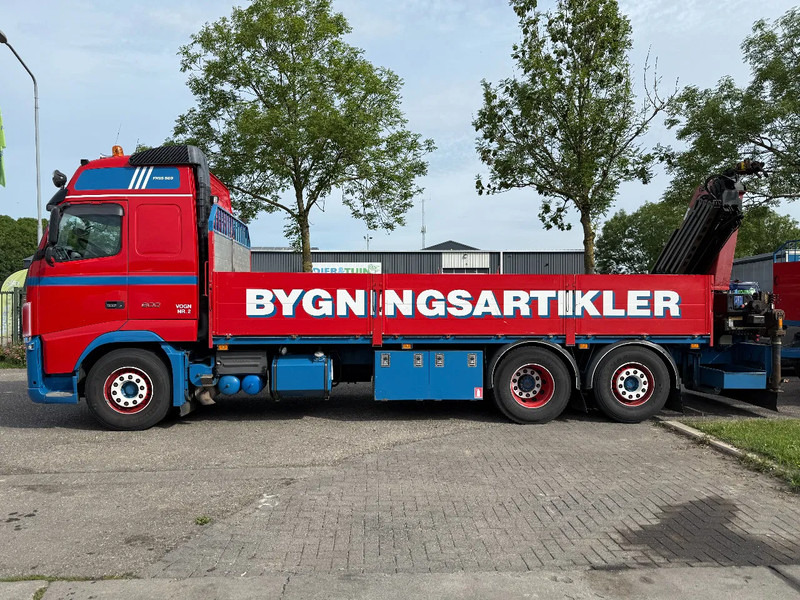 Volvo FH 600 - 6X2 - EURO 5 + HMF 2420 K5 + REMOTE - Vrachtwagen met open laadbak, Kraanwagen: afbeelding 5 Volvo FH 600 - 6X2 - EURO 5 + HMF 2420 K5 + REMOTE - Vrachtwagen met open laadbak, Kraanwagen: afbeelding 5