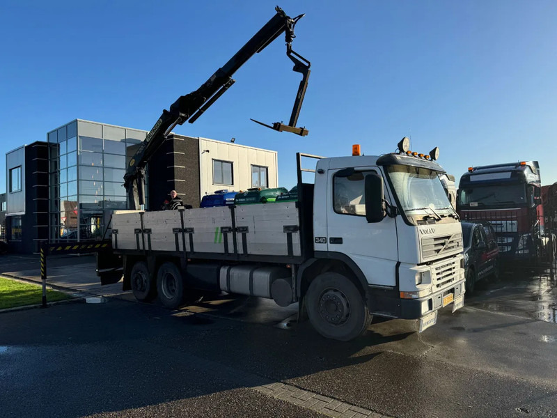 Volvo FM 12.340 6X2 - EURO 3 + PALFINGER PK15002 + LIFT/STEERING AXLE - Vrachtwagen met open laadbak, Kraanwagen: afbeelding 3 Volvo FM 12.340 6X2 - EURO 3 + PALFINGER PK15002 + LIFT/STEERING AXLE - Vrachtwagen met open laadbak, Kraanwagen: afbeelding 3