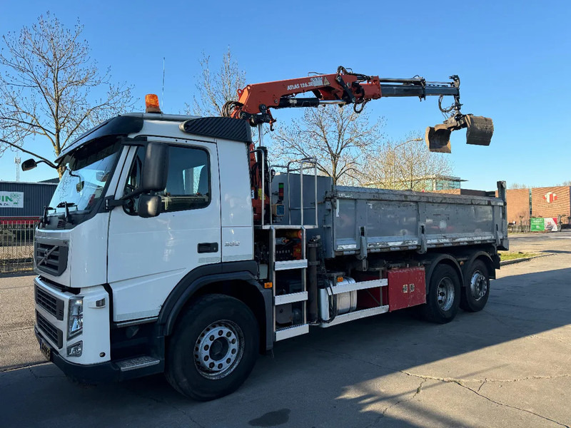 Volvo FM 330 6X2 - EURO 5 + ATLAS 126.3E A2 + REMOTE + LIFT/STEERING AXLE + TÜV 08-2025 - Kipper vrachtwagen, Kraanwagen: afbeelding 2 Volvo FM 330 6X2 - EURO 5 + ATLAS 126.3E A2 + REMOTE + LIFT/STEERING AXLE + TÜV 08-2025 - Kipper vrachtwagen, Kraanwagen: afbeelding 2
