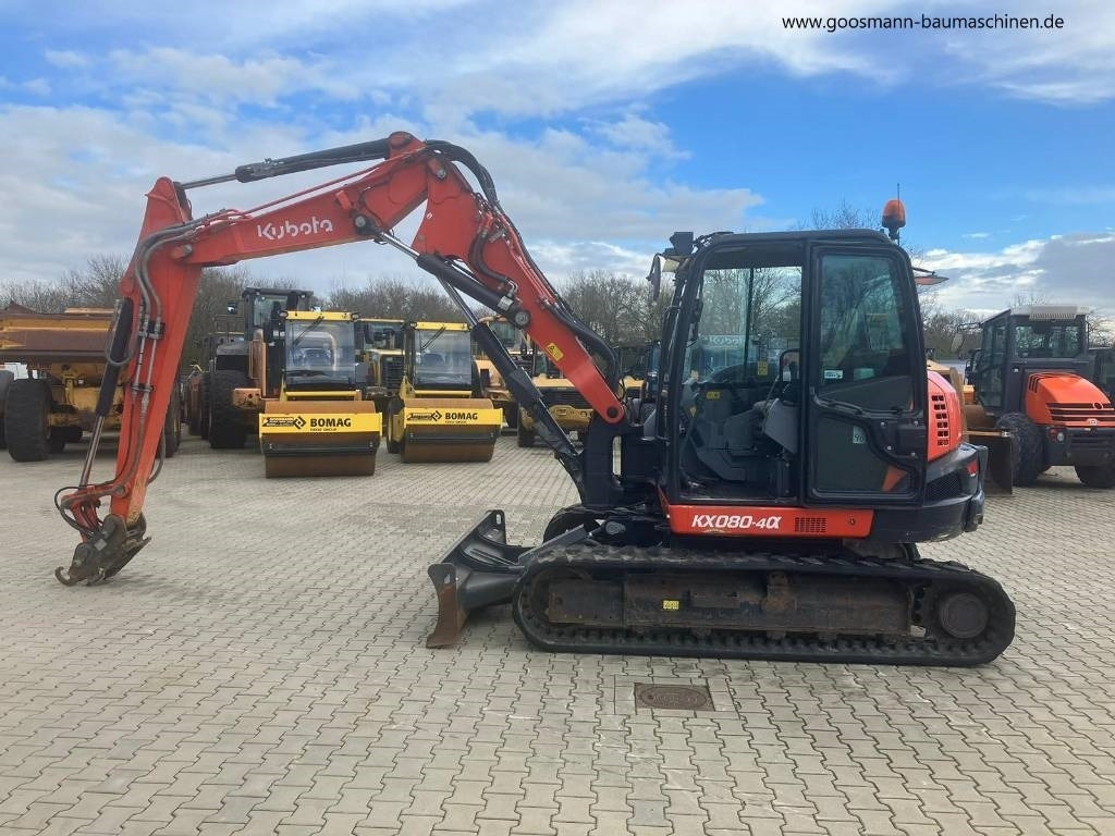 Kubota KX080-4a - Minigraafmachine: afbeelding 1 Kubota KX080-4a - Minigraafmachine: afbeelding 1
