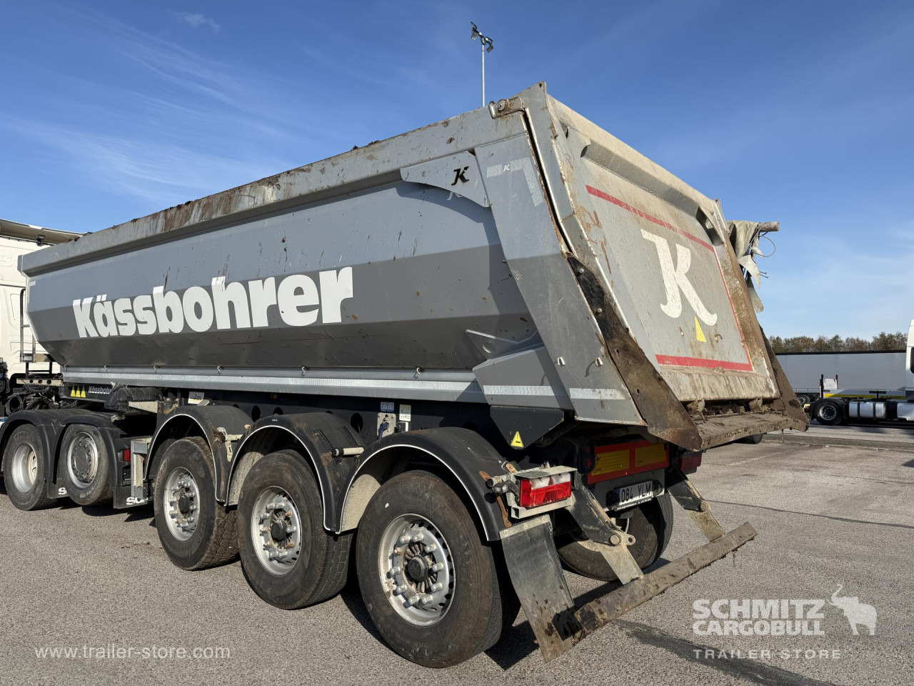 KAESSBOHRER Tipper Steel half pipe body 27m³ - Kipper oplegger: afbeelding 1 KAESSBOHRER Tipper Steel half pipe body 27m³ - Kipper oplegger: afbeelding 1