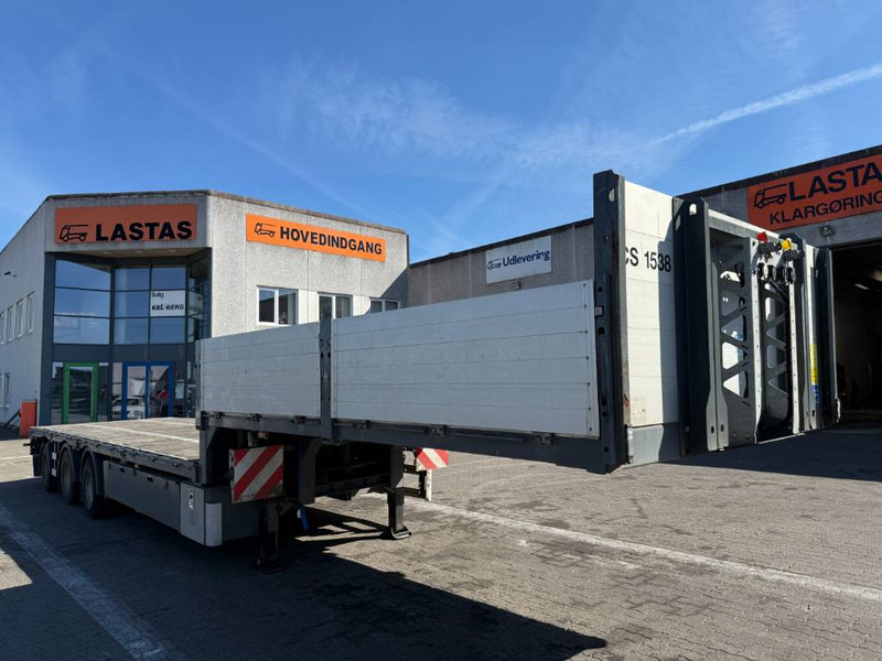 Brdr Platz 3-axle Stepdeck/Tiefbettauflieger/Nedby - Dieplader oplegger: afbeelding 1 Brdr Platz 3-axle Stepdeck/Tiefbettauflieger/Nedby - Dieplader oplegger: afbeelding 1