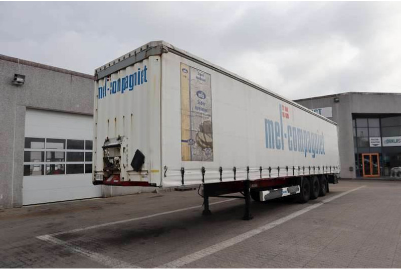 Krone 34 pl. Curtainsider/Planenauflieger/Gardintrailer - Schuifzeiloplegger: afbeelding 1 Krone 34 pl. Curtainsider/Planenauflieger/Gardintrailer - Schuifzeiloplegger: afbeelding 1