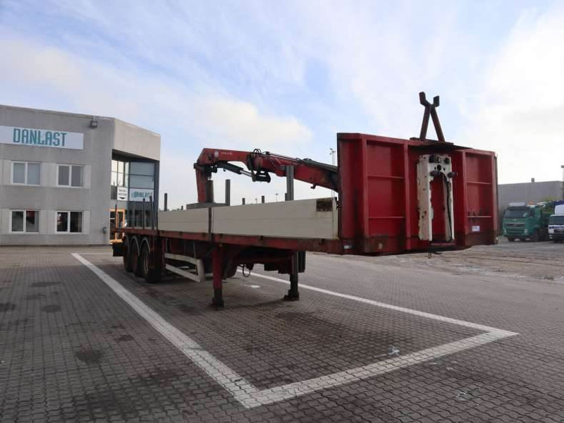 MTDK Cranetrailer/Kranauflieger/Krantrailer - Open bak met boorden oplegger: afbeelding 2 MTDK Cranetrailer/Kranauflieger/Krantrailer - Open bak met boorden oplegger: afbeelding 2