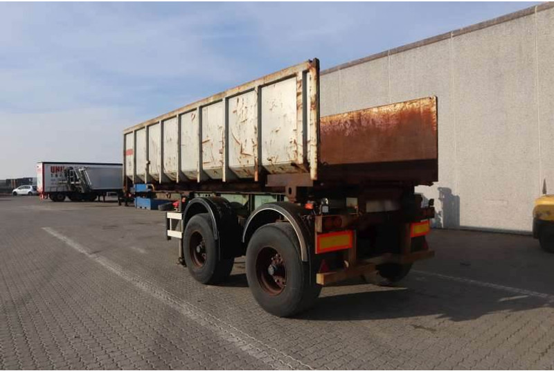 Pacton Containerchassis w. Steelbox/Stahlcontainer - Containertransporter/ Wissellaadbak oplegger: afbeelding 4 Pacton Containerchassis w. Steelbox/Stahlcontainer - Containertransporter/ Wissellaadbak oplegger: afbeelding 4