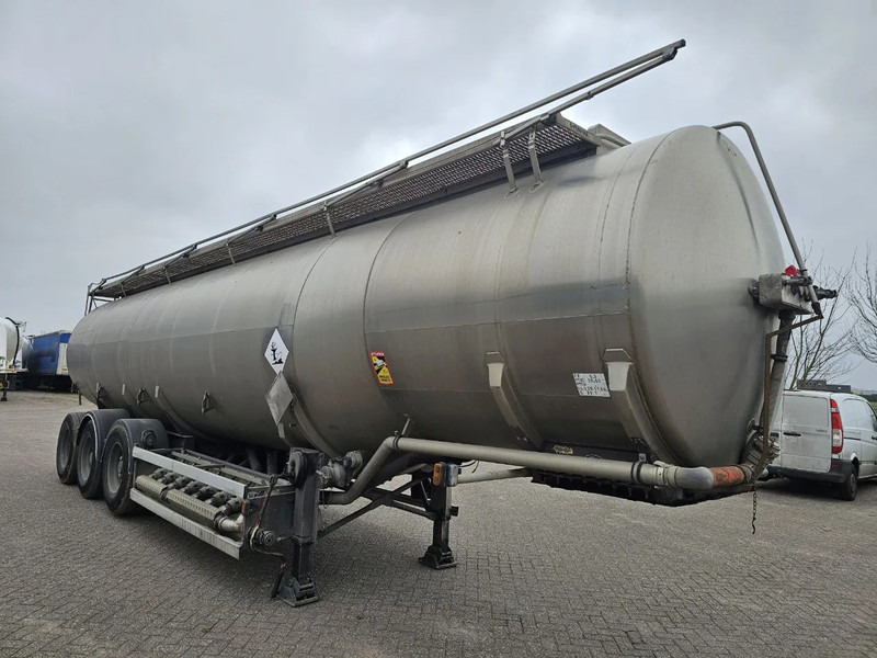 Magyar RVS - INOX - 38.5 M3- 7 Comp. - Tankoplegger: afbeelding 2 Magyar RVS - INOX - 38.5 M3- 7 Comp. - Tankoplegger: afbeelding 2