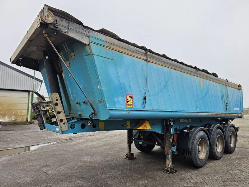 Schmitz Cargobull Steel chassis / Alu Bucket - Kipper oplegger: afbeelding 1 Schmitz Cargobull Steel chassis / Alu Bucket - Kipper oplegger: afbeelding 1