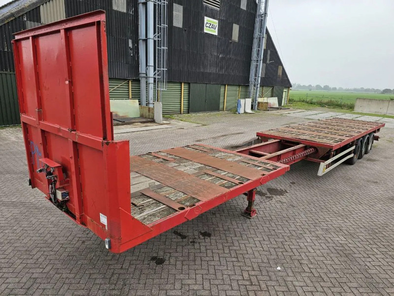 Trax 3 Meter extendable - MAX 15.5 meter long - SMB - DRUM - Open bak met boorden oplegger: afbeelding 1 Trax 3 Meter extendable - MAX 15.5 meter long - SMB - DRUM - Open bak met boorden oplegger: afbeelding 1