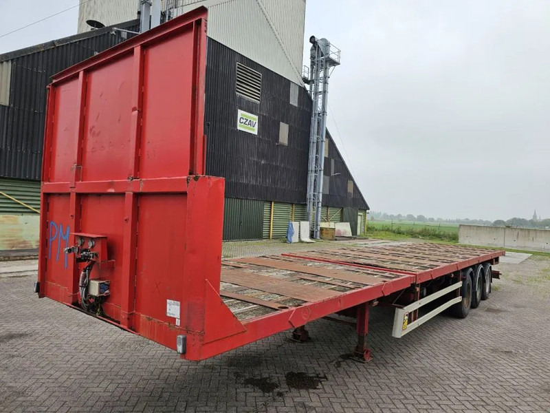 Trax 3 Meter extendable - MAX 15.5 meter long - SMB - DRUM - Open bak met boorden oplegger: afbeelding 2 Trax 3 Meter extendable - MAX 15.5 meter long - SMB - DRUM - Open bak met boorden oplegger: afbeelding 2