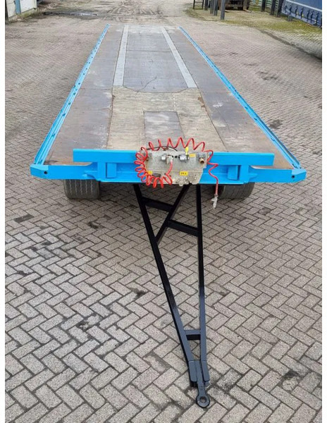 Van Hool 13.60 M LONG - 1 M HIGH - SUPER SINGLE TIRES - DRUM BRAKES - Open/ Plateau aanhangwagen: afbeelding 2 Van Hool 13.60 M LONG - 1 M HIGH - SUPER SINGLE TIRES - DRUM BRAKES - Open/ Plateau aanhangwagen: afbeelding 2