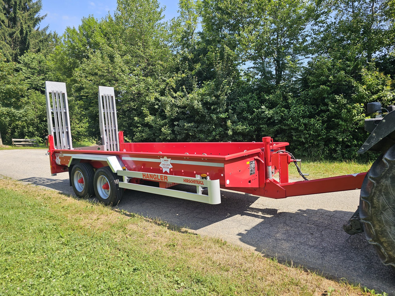 Fliegl TTS-H 100 / Hangler TPS 2 - Dieplader aanhangwagen: afbeelding 3 Fliegl TTS-H 100 / Hangler TPS 2 - Dieplader aanhangwagen: afbeelding 3