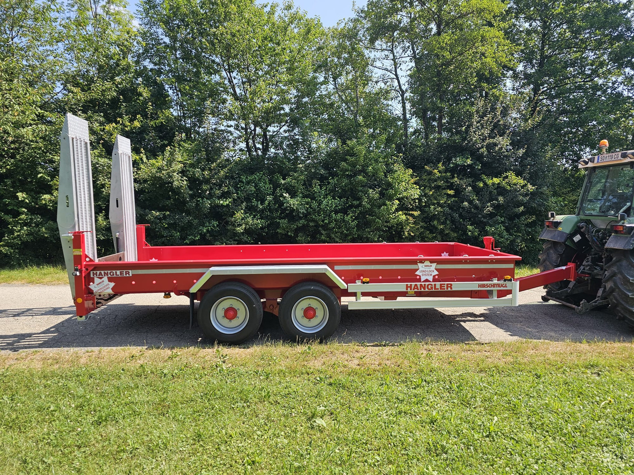 Fliegl TTS-H 100 / Hangler TPS 2 - Dieplader aanhangwagen: afbeelding 2 Fliegl TTS-H 100 / Hangler TPS 2 - Dieplader aanhangwagen: afbeelding 2