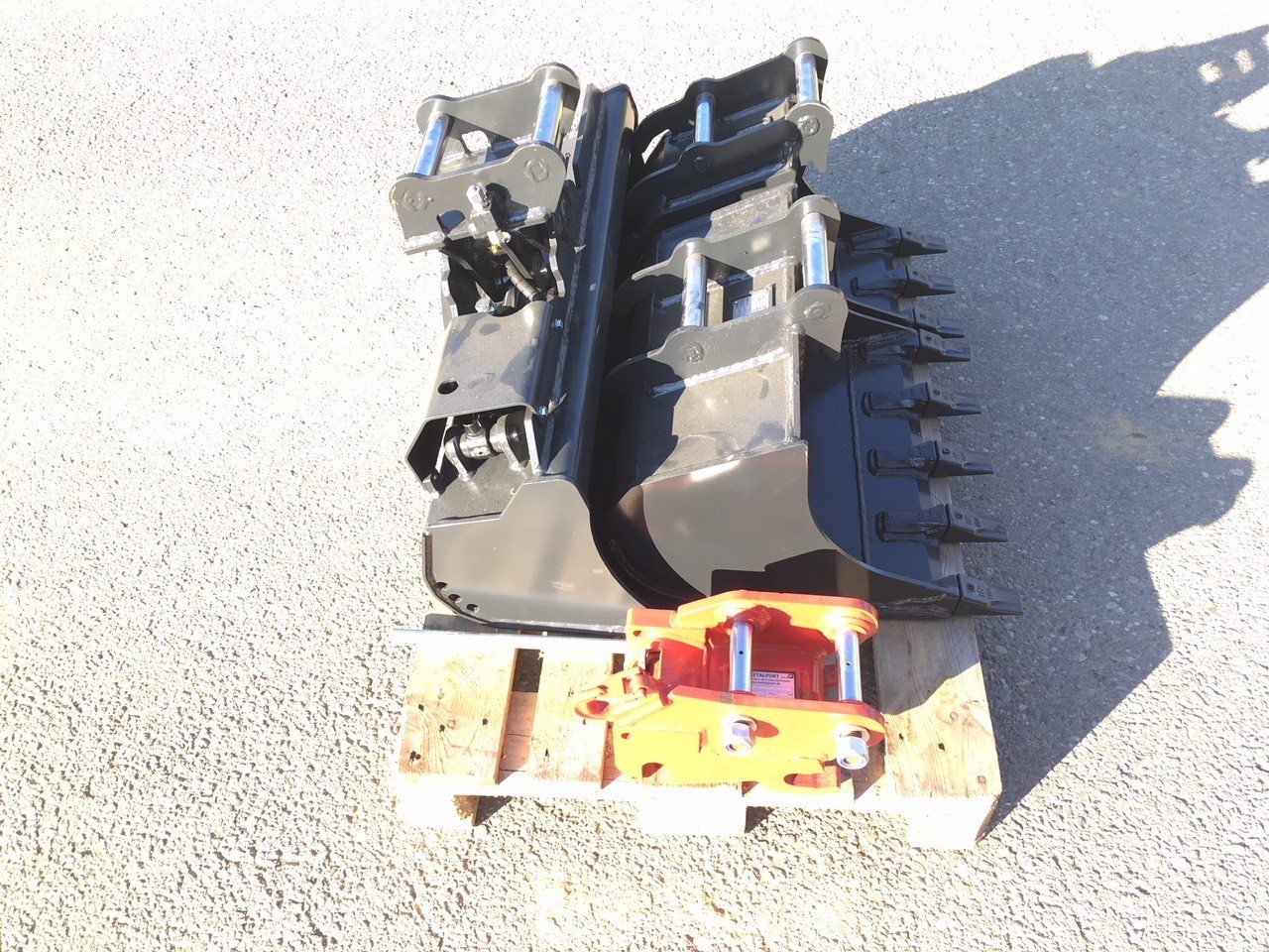 Geel-Martin Package of buckets - Bak voor Minigraafmachine: afbeelding 4 Geel-Martin Package of buckets - Bak voor Minigraafmachine: afbeelding 4