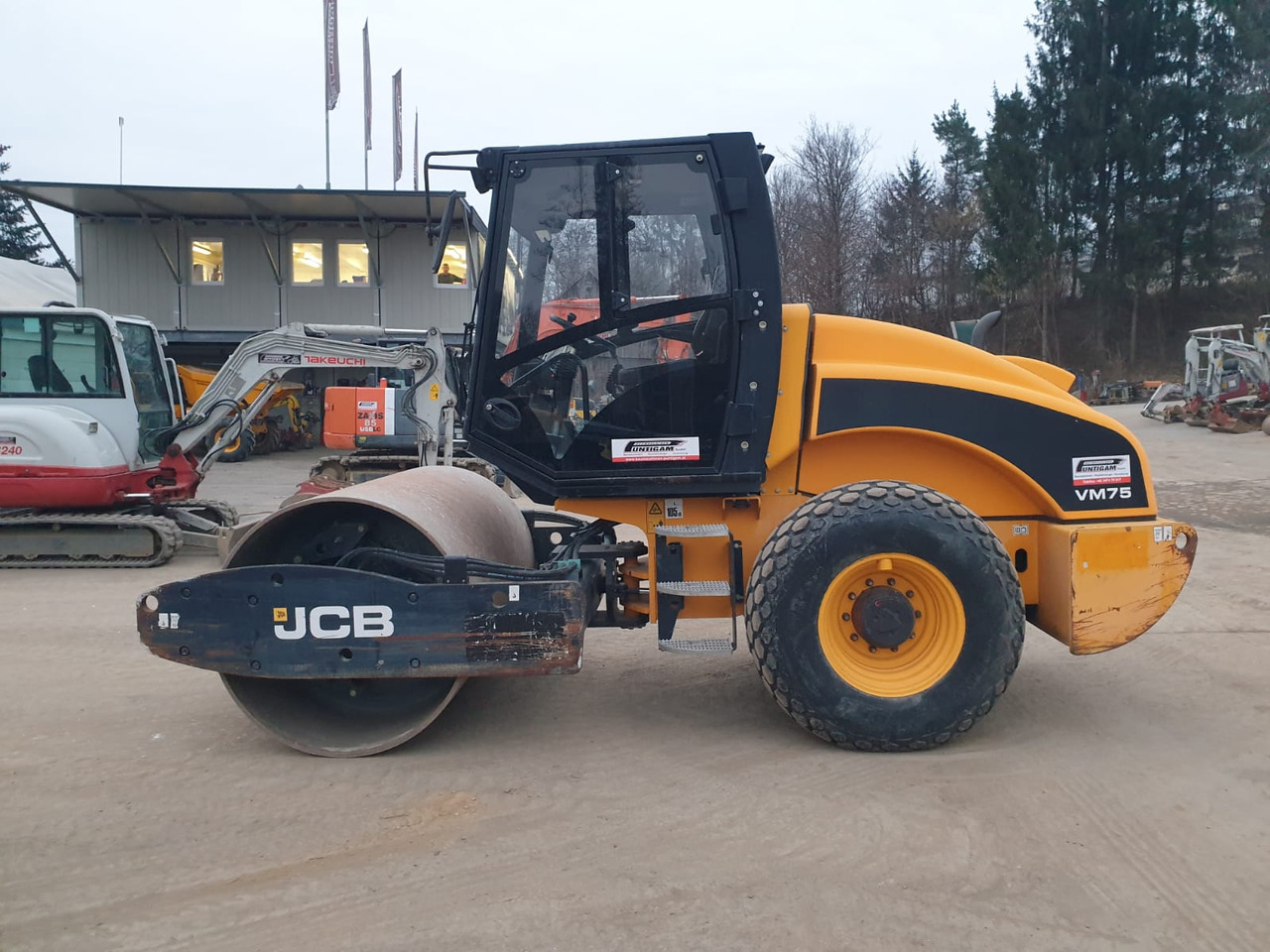 JCB VM 75 D - Wals: afbeelding 1 JCB VM 75 D - Wals: afbeelding 1