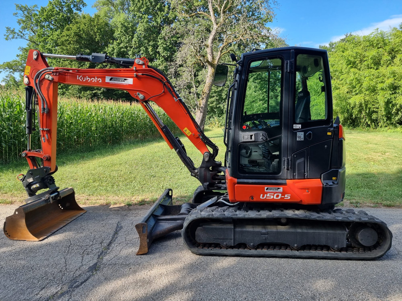 KUBOTA U 50-5 - Minigraafmachine: afbeelding 1 KUBOTA U 50-5 - Minigraafmachine: afbeelding 1