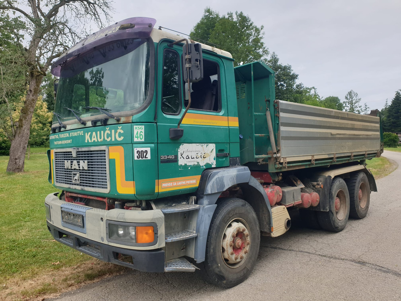 MAN 33.403 DFK - Kipper vrachtwagen: afbeelding 3 MAN 33.403 DFK - Kipper vrachtwagen: afbeelding 3