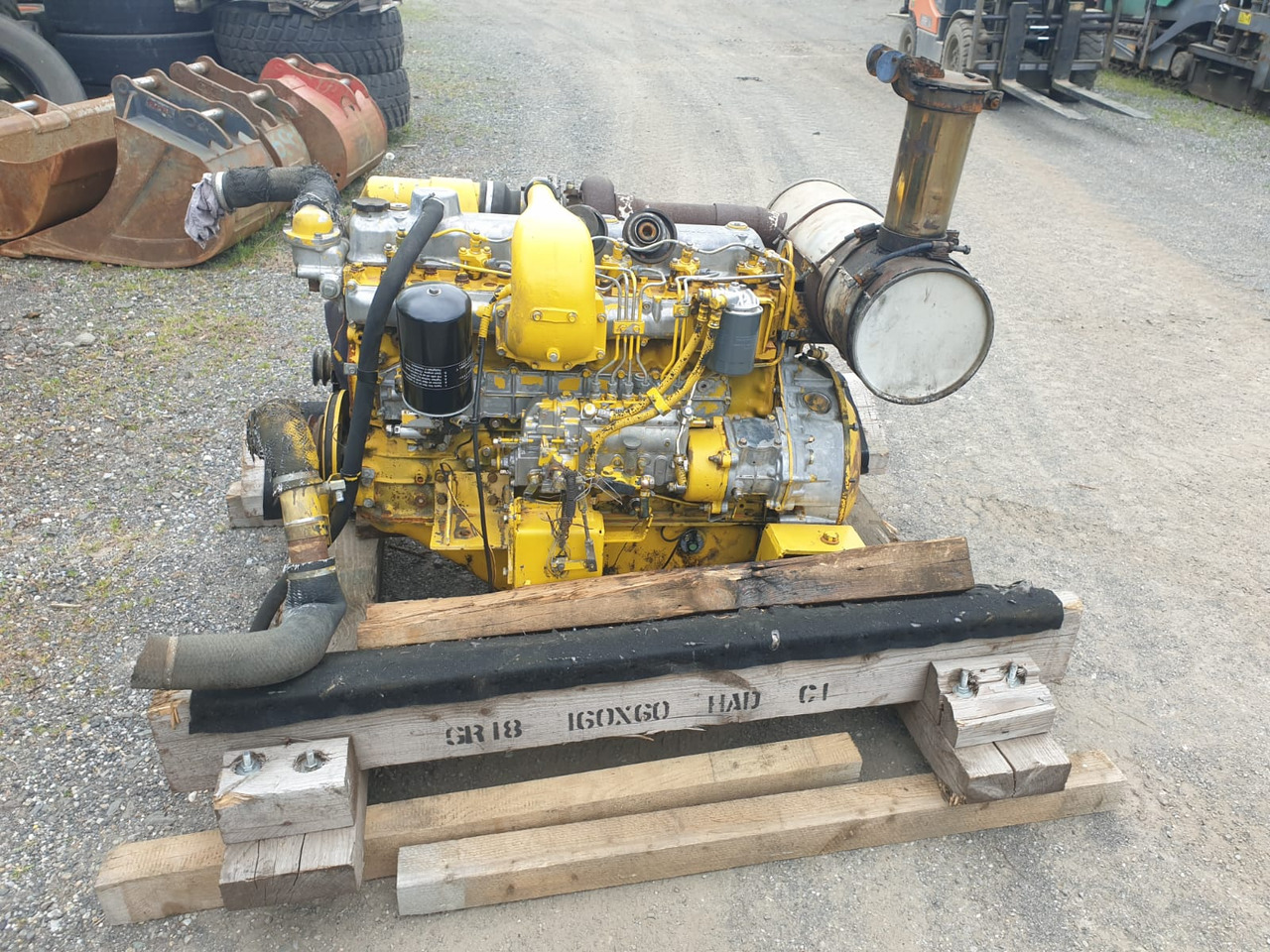 Mitsubishi - Motor voor Rupsgraafmachine: afbeelding 1 Mitsubishi - Motor voor Rupsgraafmachine: afbeelding 1