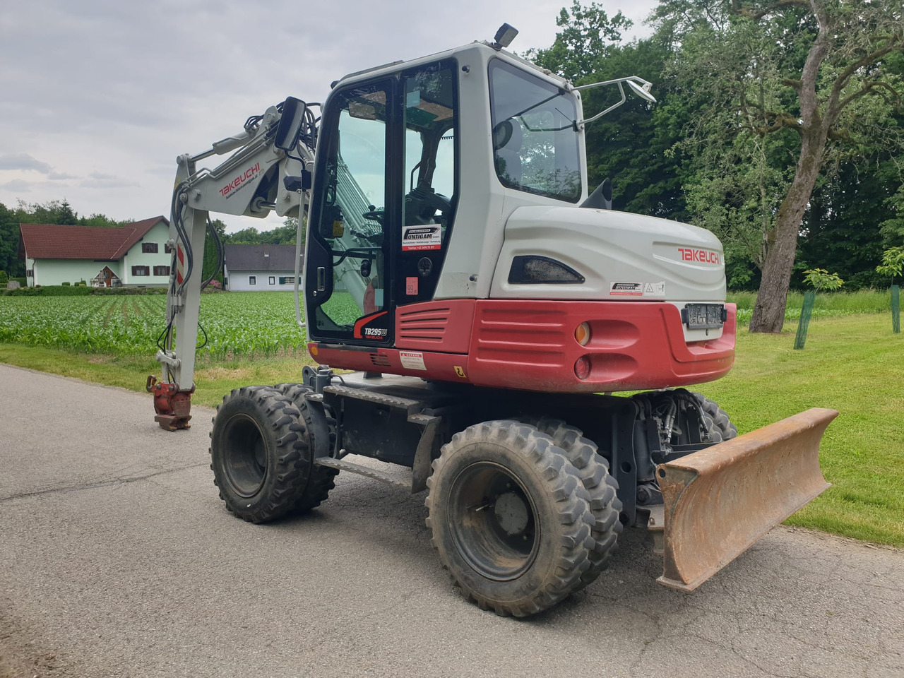 TAKEUCHI TB 295W - Mobiele graafmachine: afbeelding 5 TAKEUCHI TB 295W - Mobiele graafmachine: afbeelding 5
