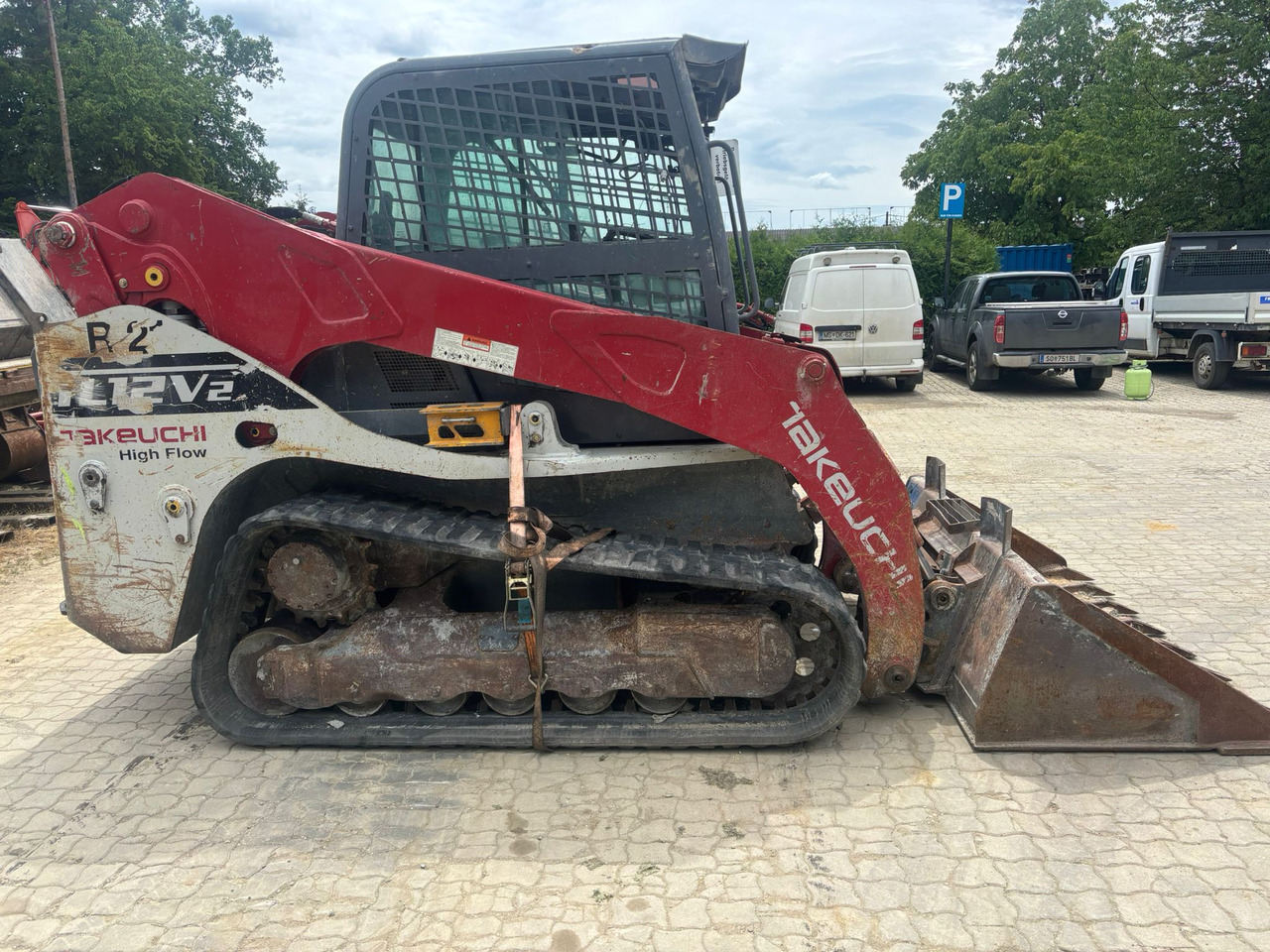 Takeuchi TL 12 V-2 - Engine defektive - Schranklader: afbeelding 2 Takeuchi TL 12 V-2 - Engine defektive - Schranklader: afbeelding 2