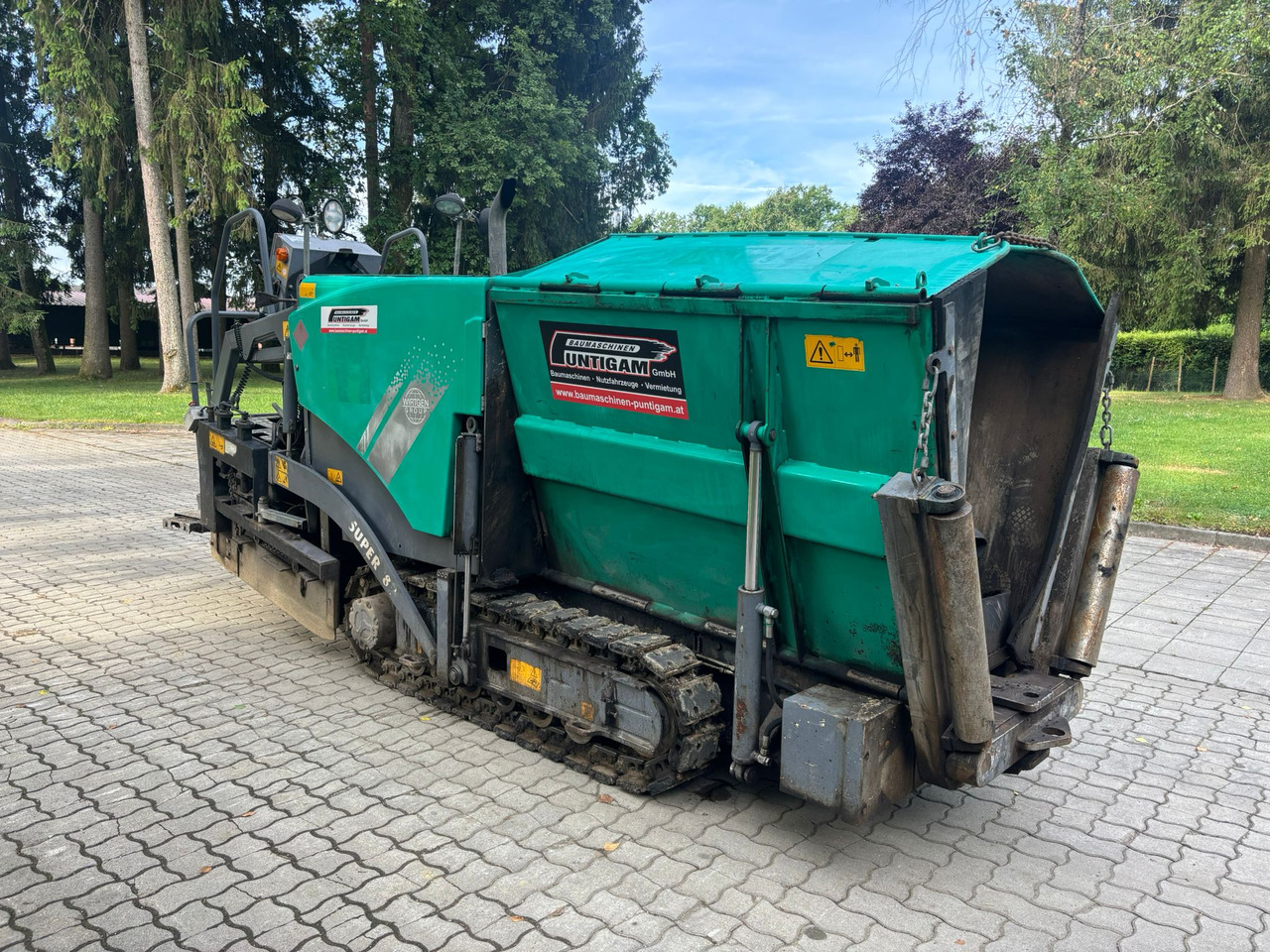 VÖGELE Super 800 - Asfaltafwerkmachine: afbeelding 4 VÖGELE Super 800 - Asfaltafwerkmachine: afbeelding 4