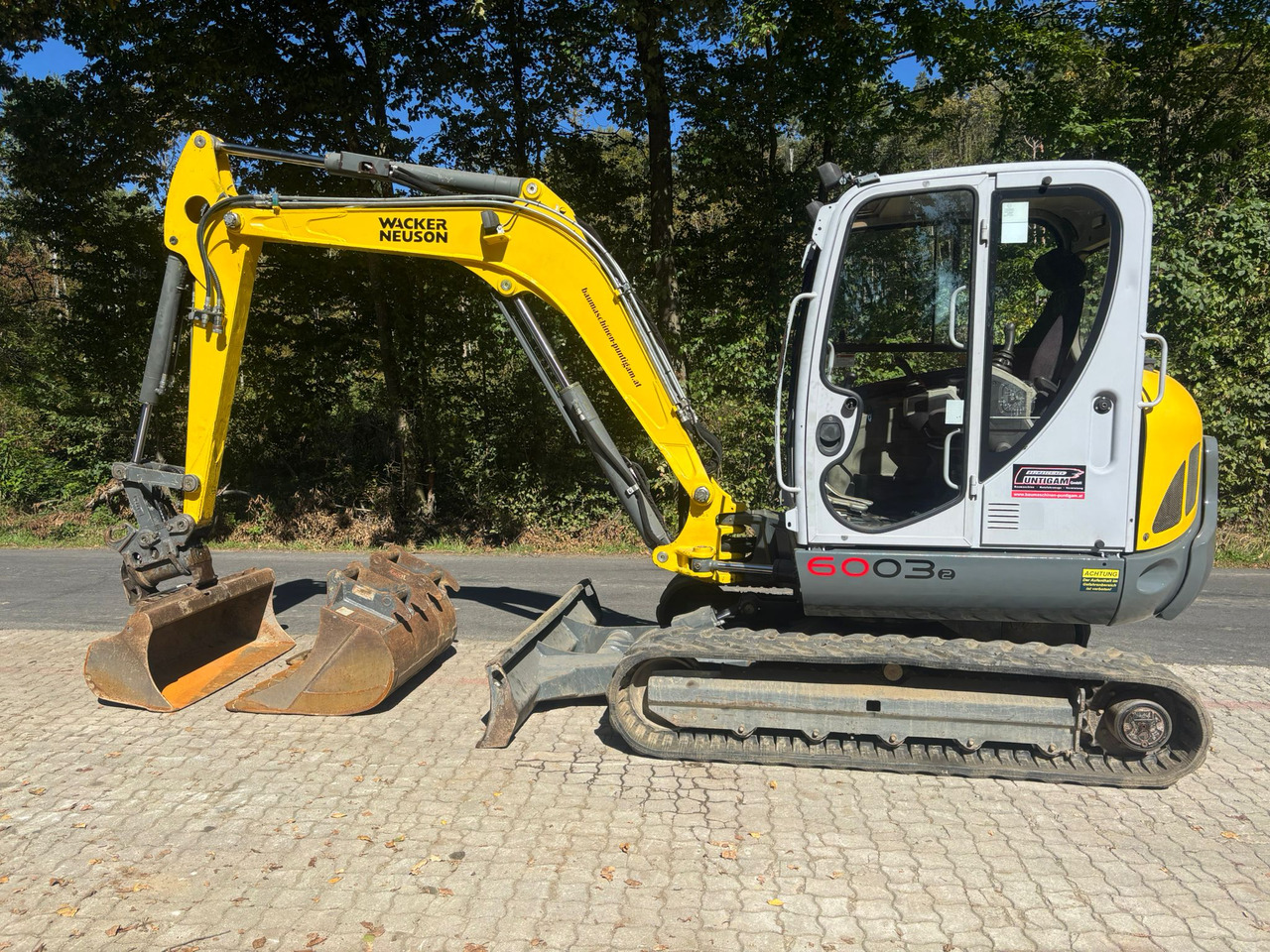 WACKER Neuson 6003 - Minigraafmachine: afbeelding 1 WACKER Neuson 6003 - Minigraafmachine: afbeelding 1